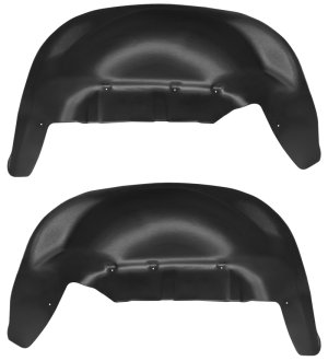 Chevrolet Silverado 1500 Wheel Well Guards - Rear - Husky Liners - Black - `19-`27